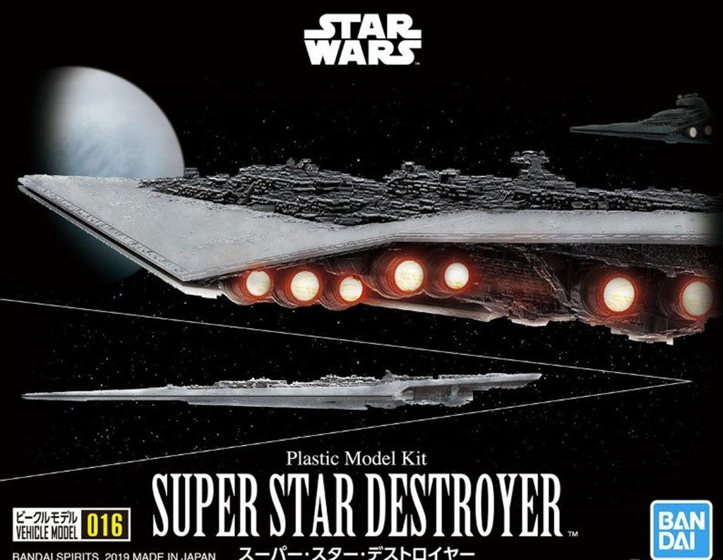 Super Star Destroyer Vehicle Model 06 - Star Wars - Model Kit - Bandai