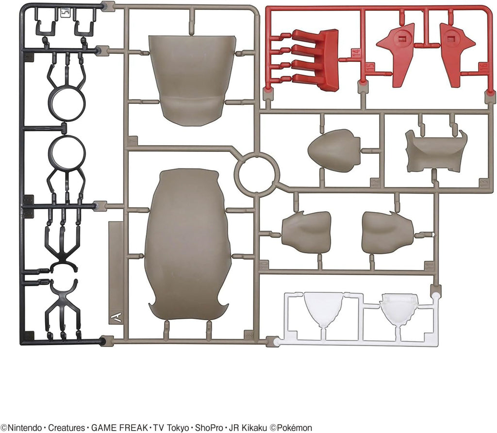 Groudon - Pokemon - Plastic Model Kit - Bandai