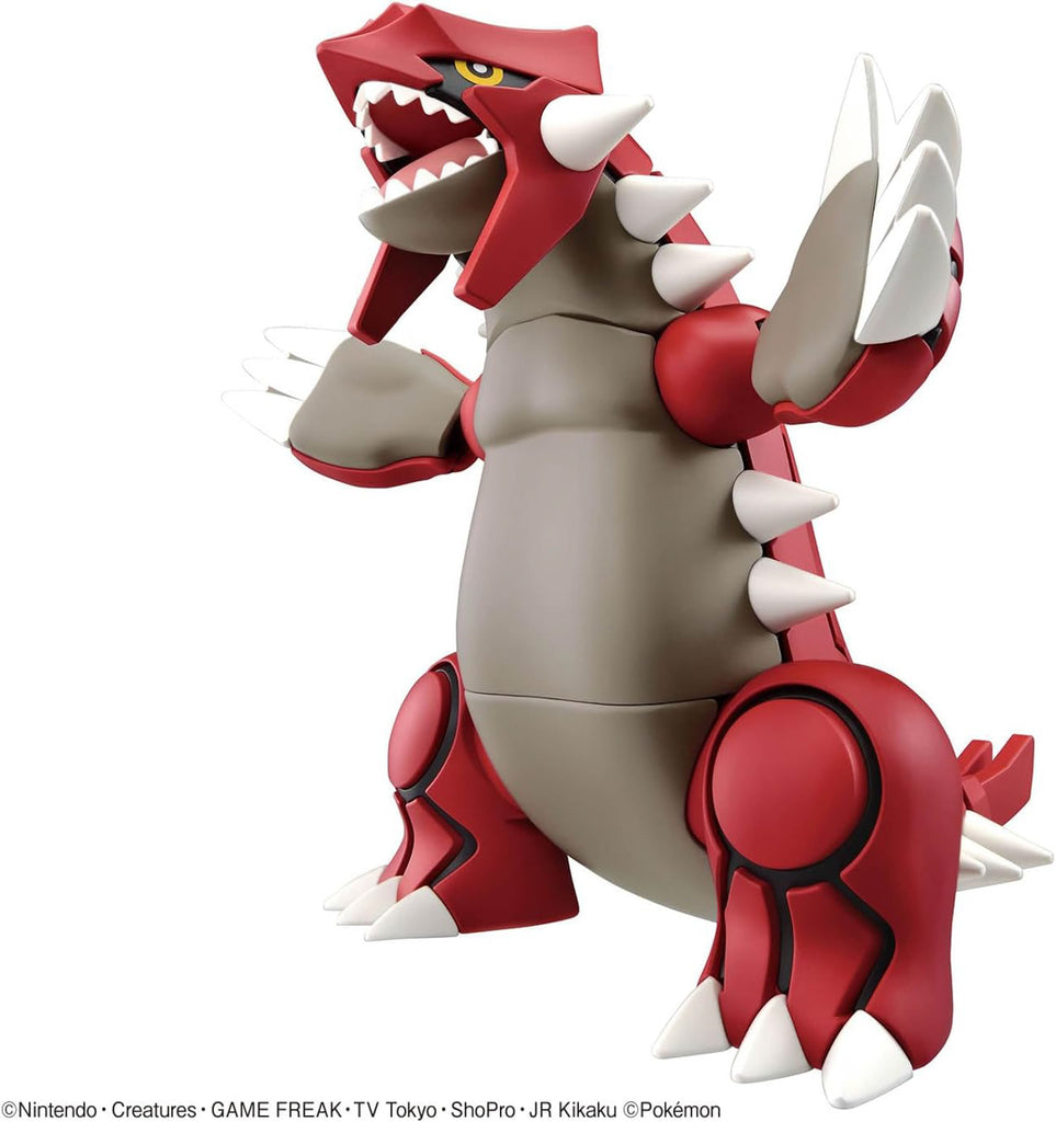 Groudon - Pokemon - Plastic Model Kit - Bandai