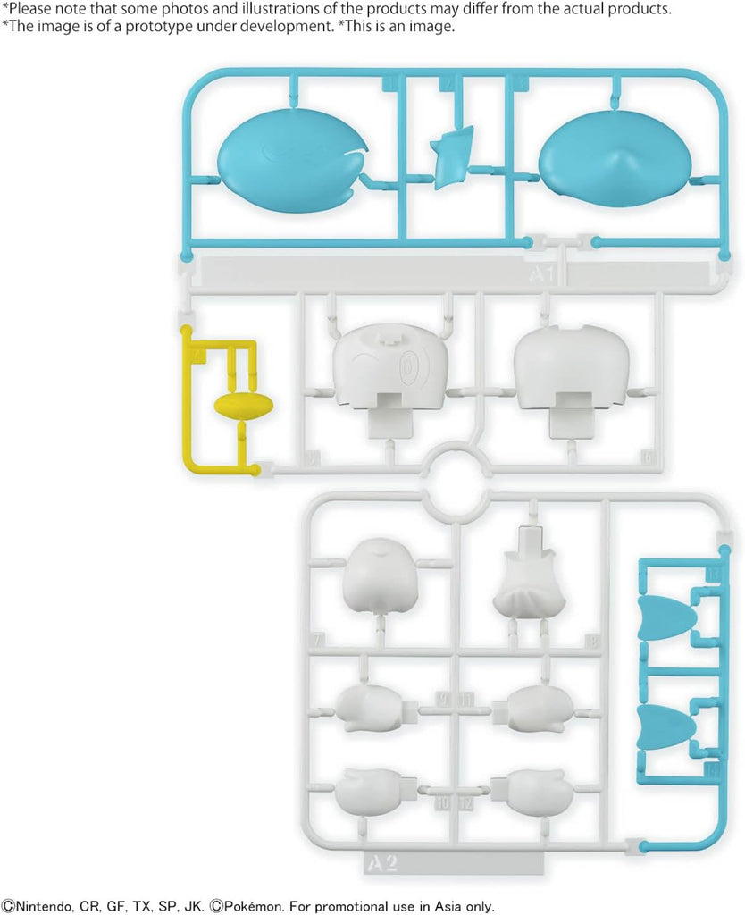 Quaxly - Pokemon - Model Kit Quick!! - Bandai