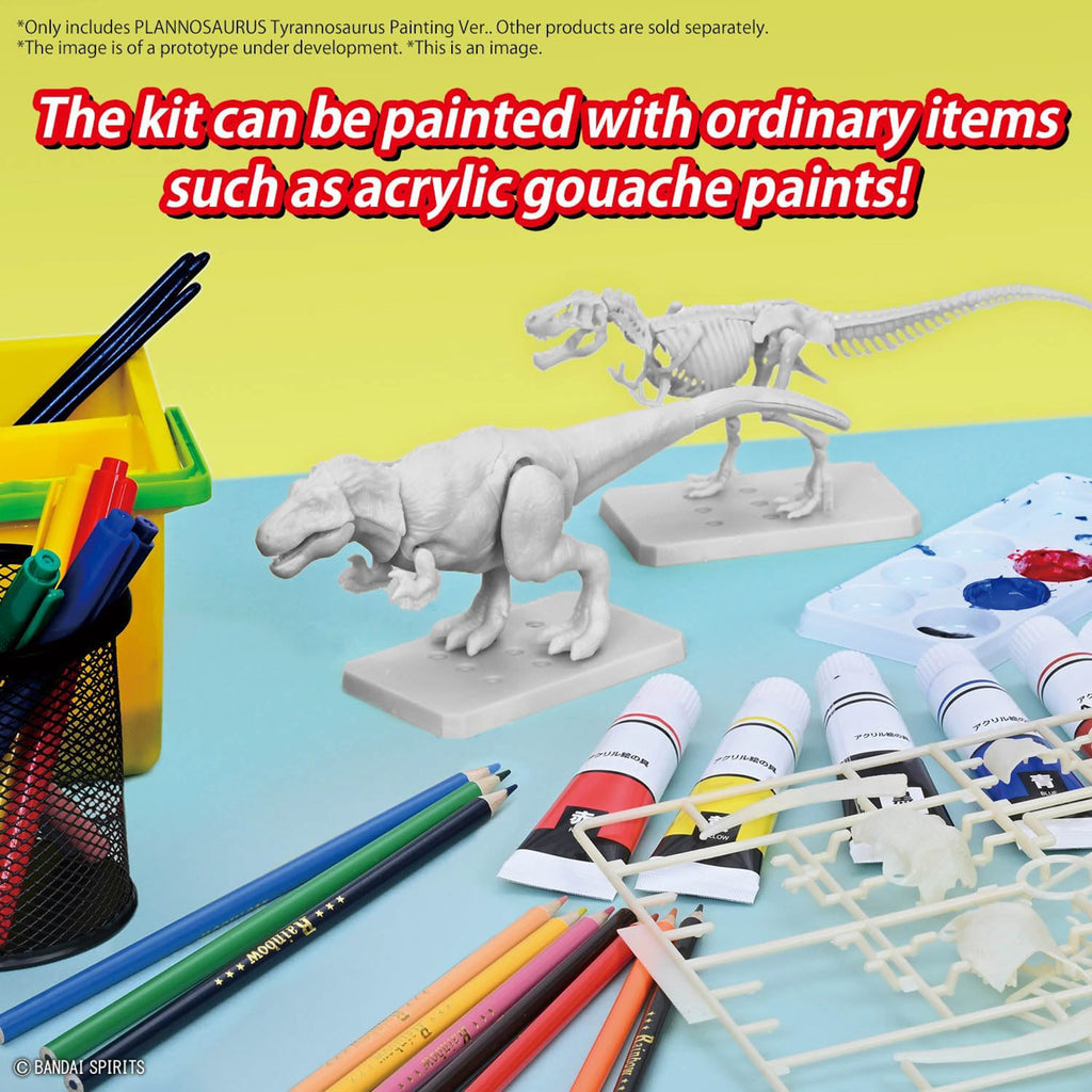 Tyrannosaurus Painting Ver. - Plannosaurus - Plastic Model Kit - Bandai