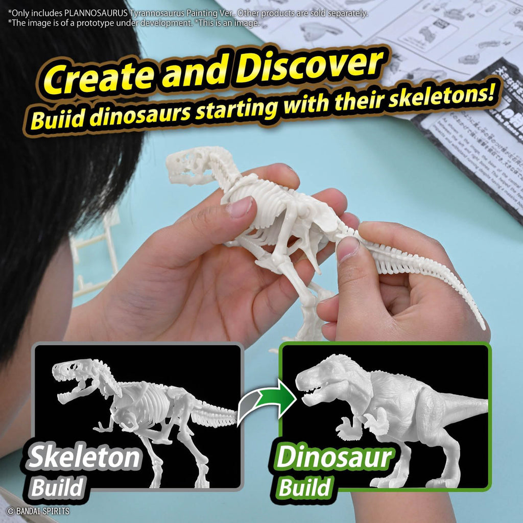 Tyrannosaurus Painting Ver. - Plannosaurus - Plastic Model Kit - Bandai
