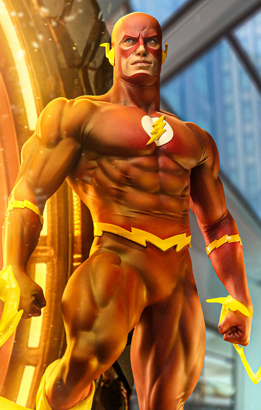 Voucher Pré Venda - Estátua The Flash - DC Comics Series 9 - Legacy Replica 1/4 - Iron Studios