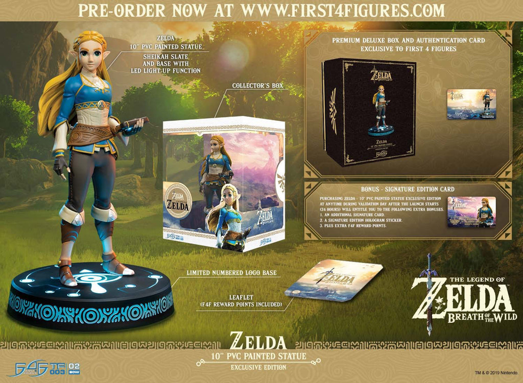 Estátua Zelda - Zelda - Collector´s Edition - First 4 Figures