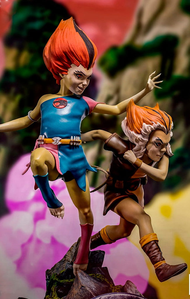 Estátua Wilykit & Wilykat - Thundercats -Bds Art Scale 1/10 - Iron Studios