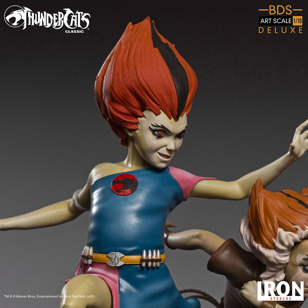 Estátua Wilykit & Wilykat - Thundercats -Bds Art Scale 1/10 - Iron Studios