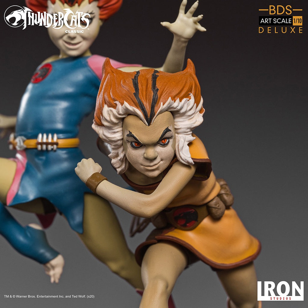 Estátua Wilykit & Wilykat - Thundercats -Bds Art Scale 1/10 - Iron Studios