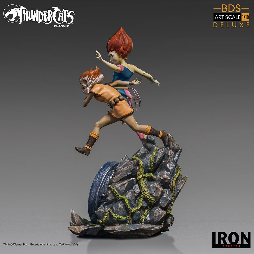 Estátua Wilykit & Wilykat - Thundercats -Bds Art Scale 1/10 - Iron Studios