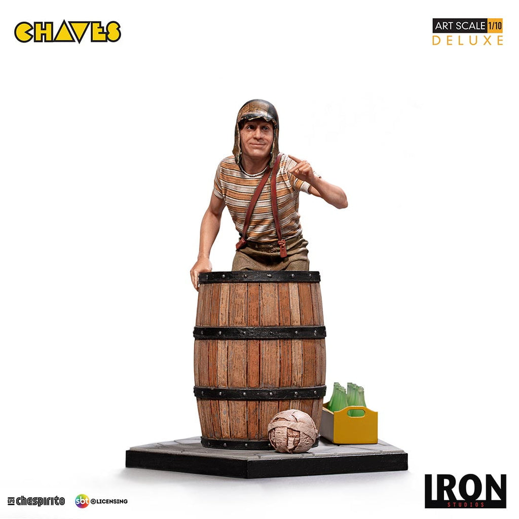 Estátua Chaves Deluxe  - Turma do chaves - Art Scale 1/10 - Iron Studios