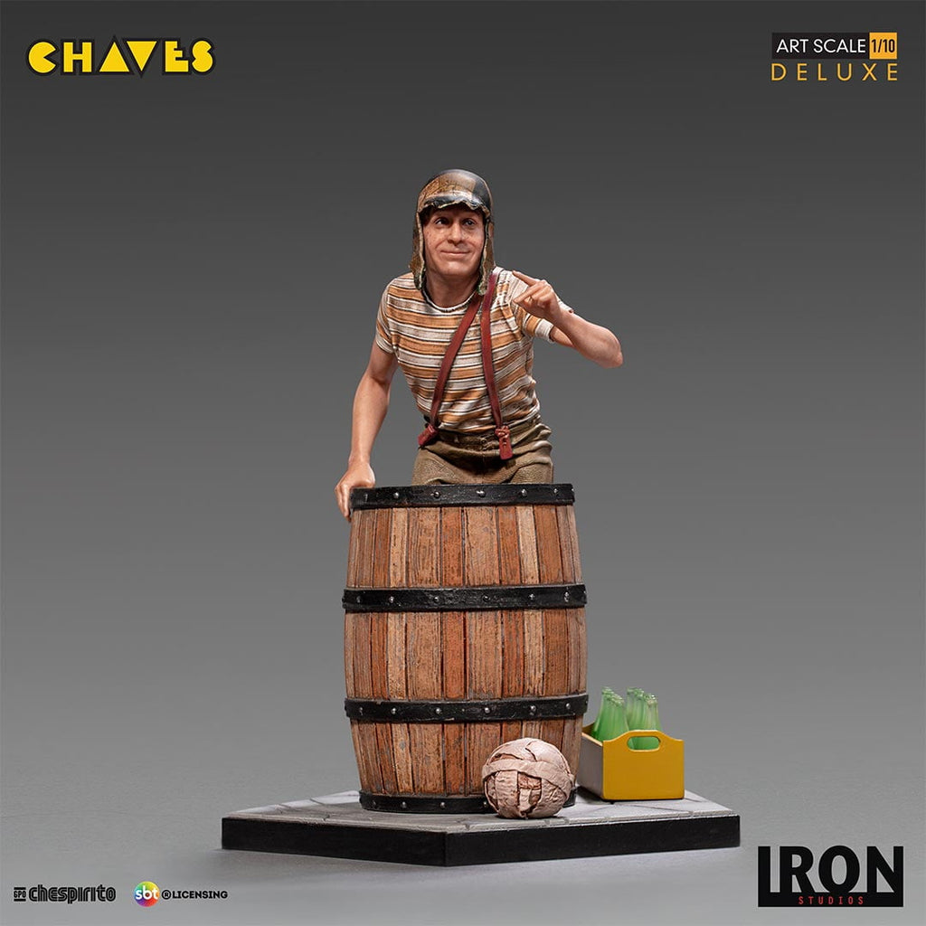 Estátua Chaves Deluxe  - Turma do chaves - Art Scale 1/10 - Iron Studios