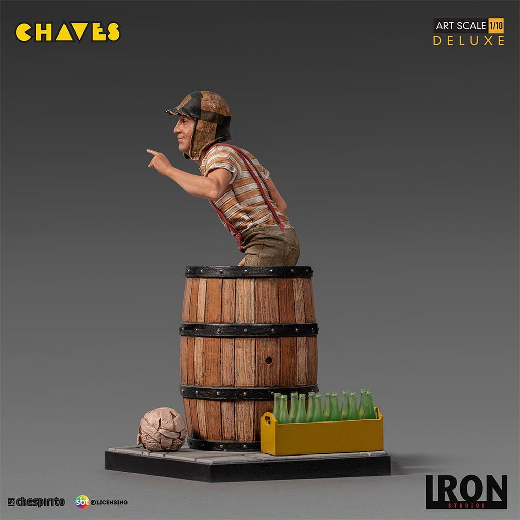 Estátua Chaves Deluxe  - Turma do chaves - Art Scale 1/10 - Iron Studios