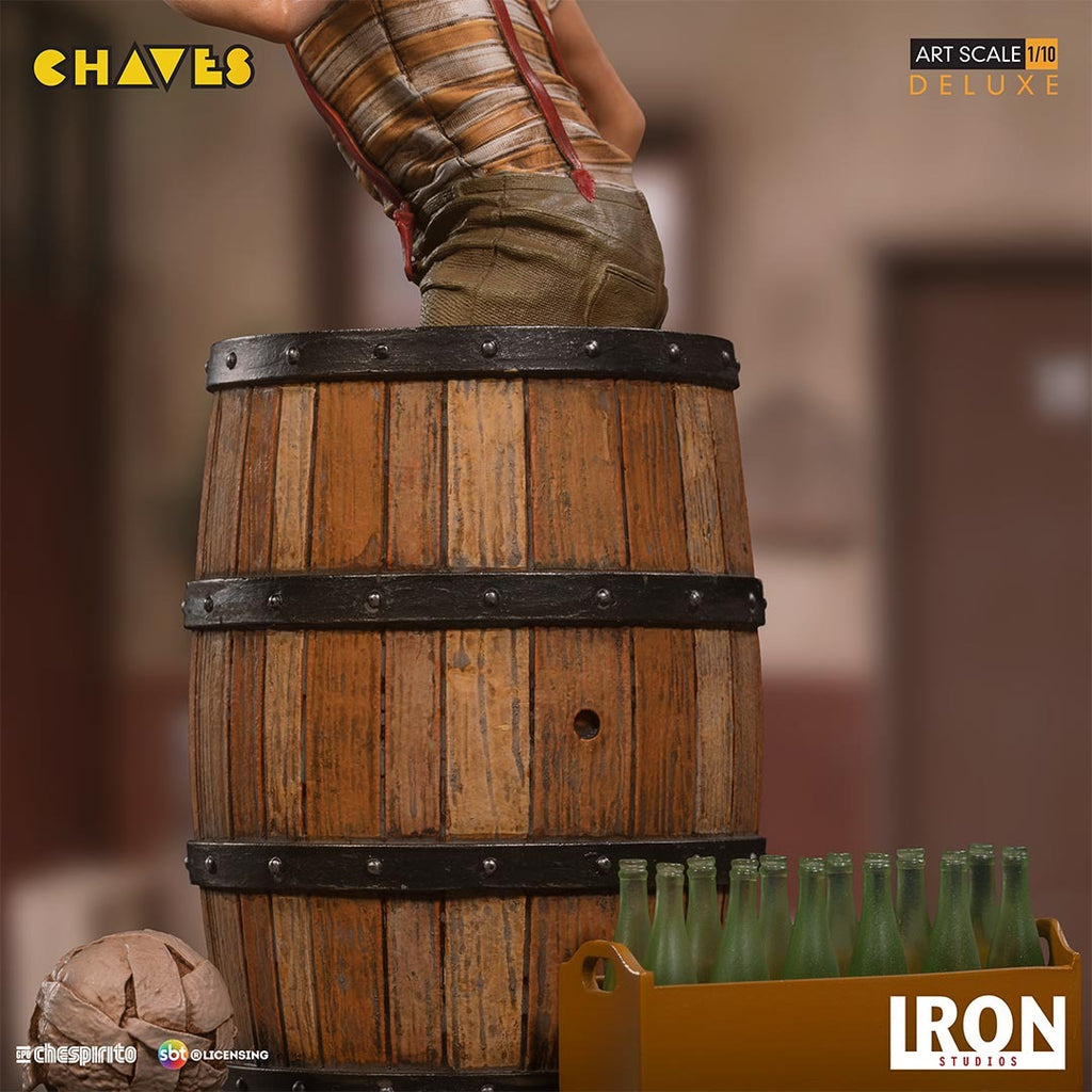 Estátua Chaves Deluxe  - Turma do chaves - Art Scale 1/10 - Iron Studios