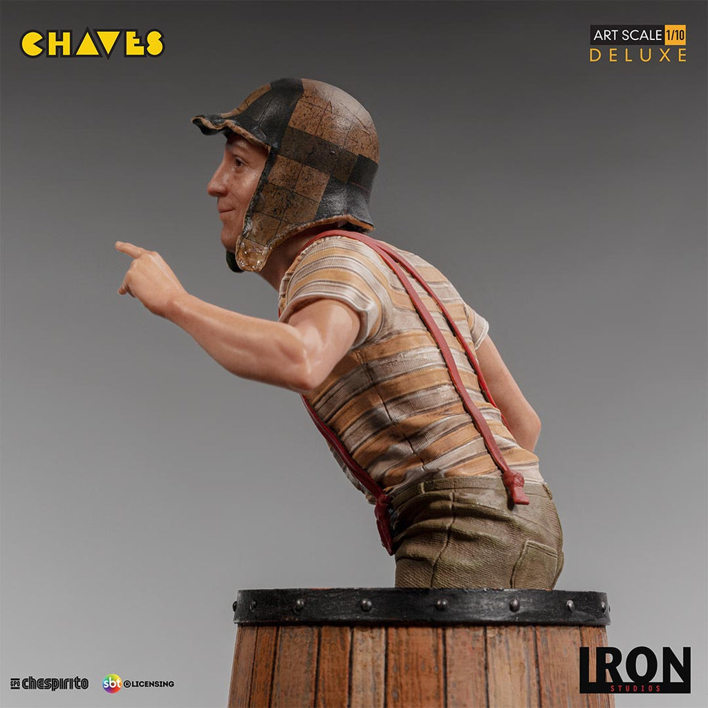 Estátua Chaves Deluxe  - Turma do chaves - Art Scale 1/10 - Iron Studios