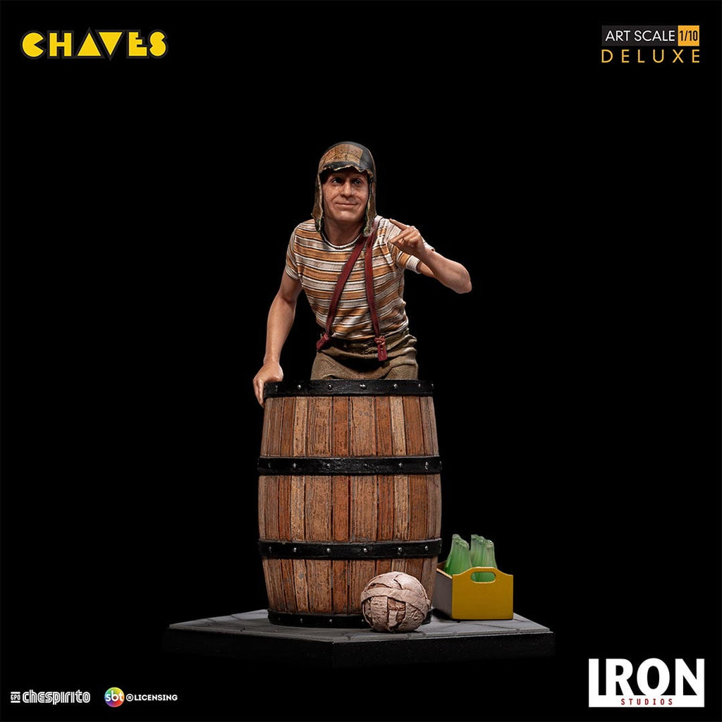Estátua Chaves Deluxe  - Turma do chaves - Art Scale 1/10 - Iron Studios