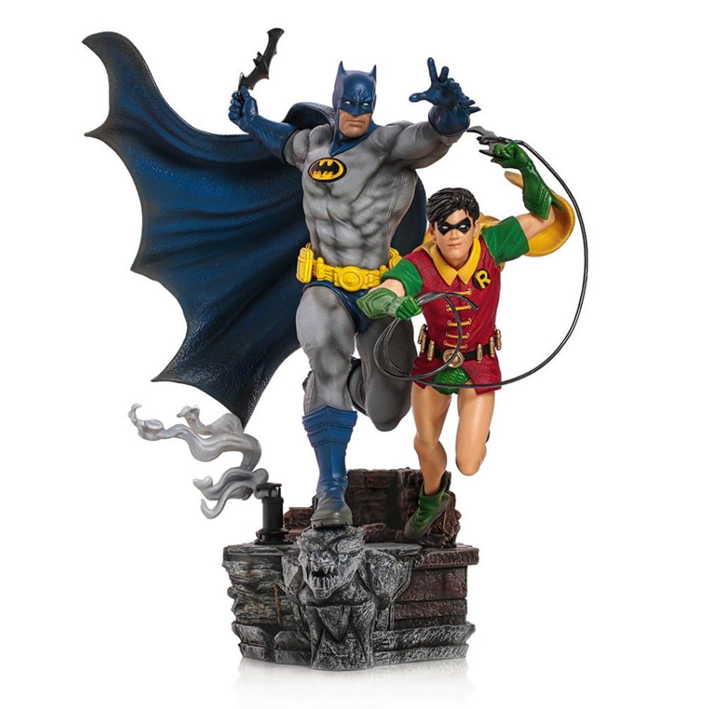 Batman & Robin フィギュアセット 17体 Estátua Batman & Robin Deluxe - DC Comics By Ivan Reis - Art Scale