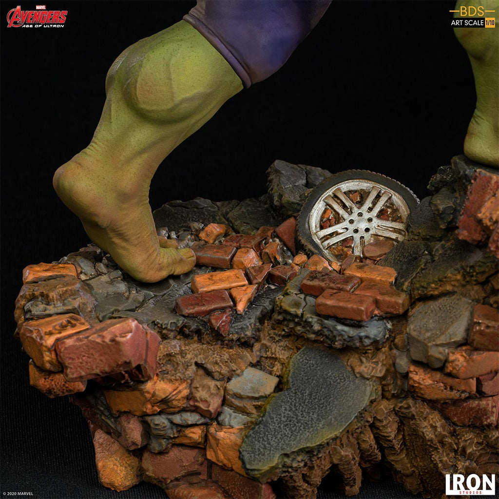 Estátua Hulk - The Infinity Saga - BDS Art Scale 1/10 - Iron Studios