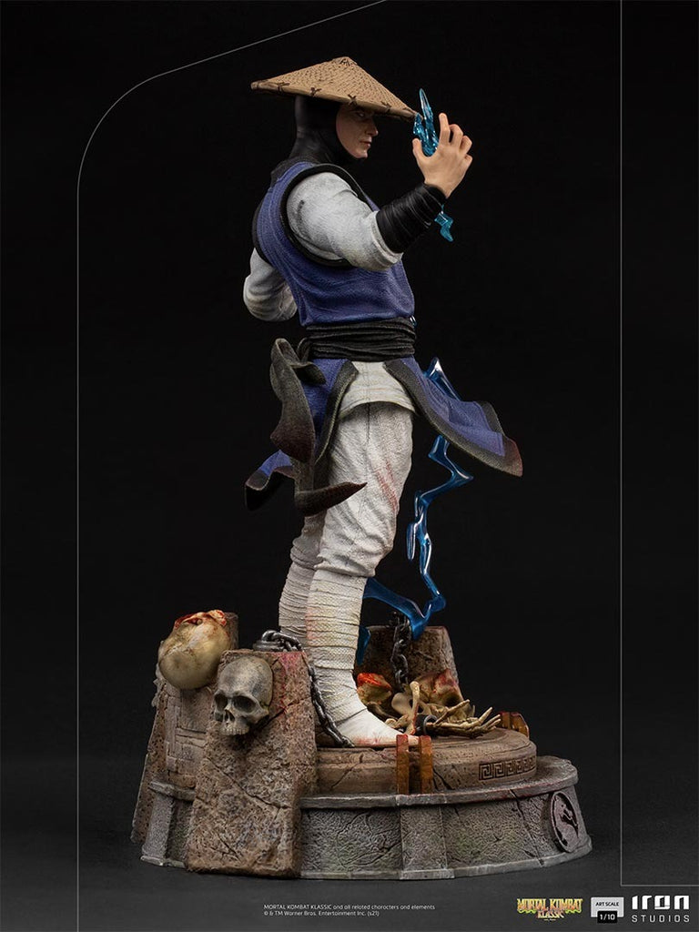 Estátua Raiden - Mortal Kombat - Art Scale 1/10 - Iron Studios