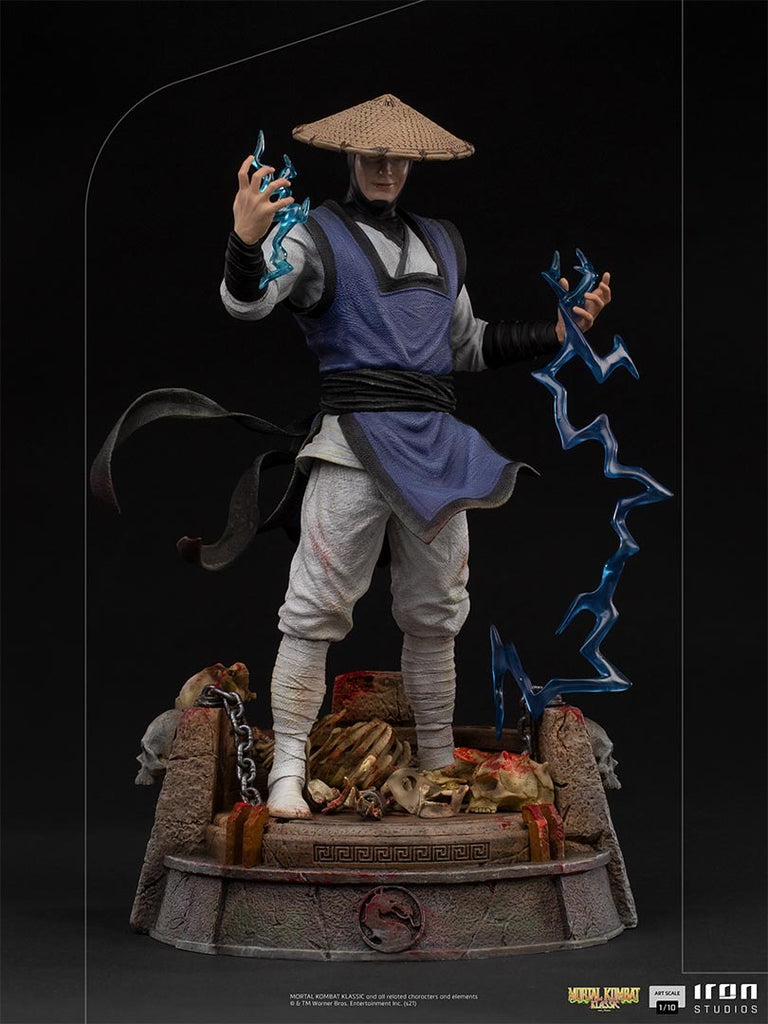 Estátua Raiden - Mortal Kombat - Art Scale 1/10 - Iron Studios