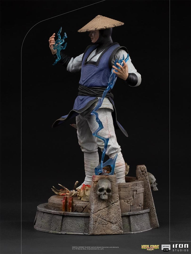 Estátua Raiden - Mortal Kombat - Art Scale 1/10 - Iron Studios