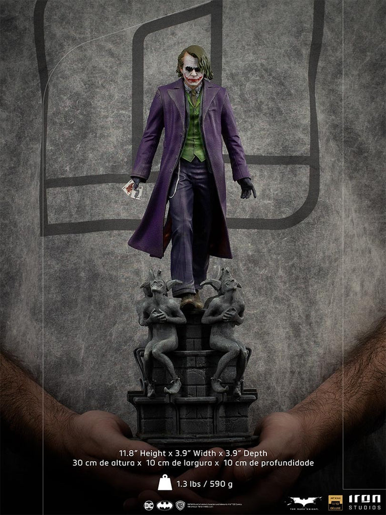 Estátua The Joker - Batman The Dark Knight - Art Scale 1/10 - Iron Studios