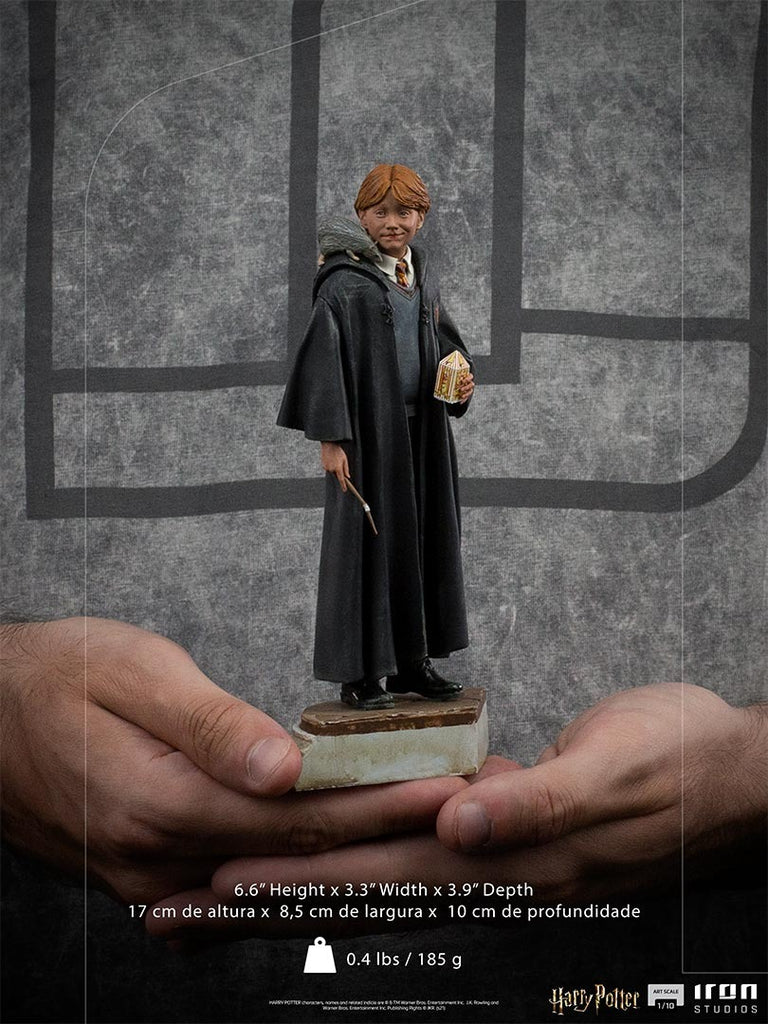 Estátua Ron Weasley  - Harry Potter - Art Scale 1/10 - Iron Studios