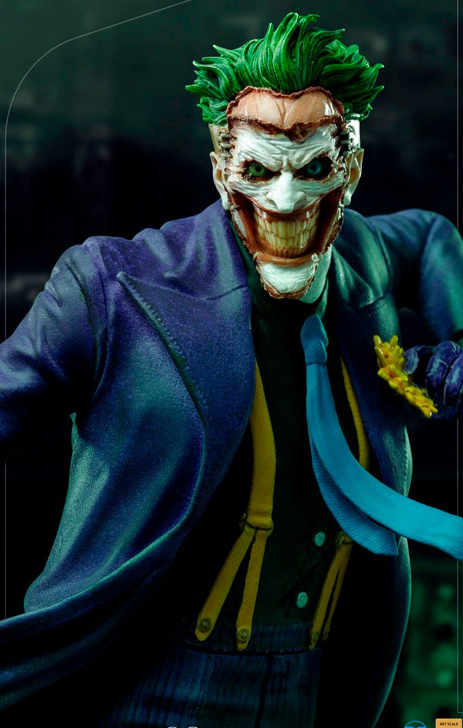 アメコミ Iron Studios Joker Deluxe Art Scale 1/10 Estátua O Coringa Deluxe Ver - DC Comics - Art Scale 1/10 - Iron