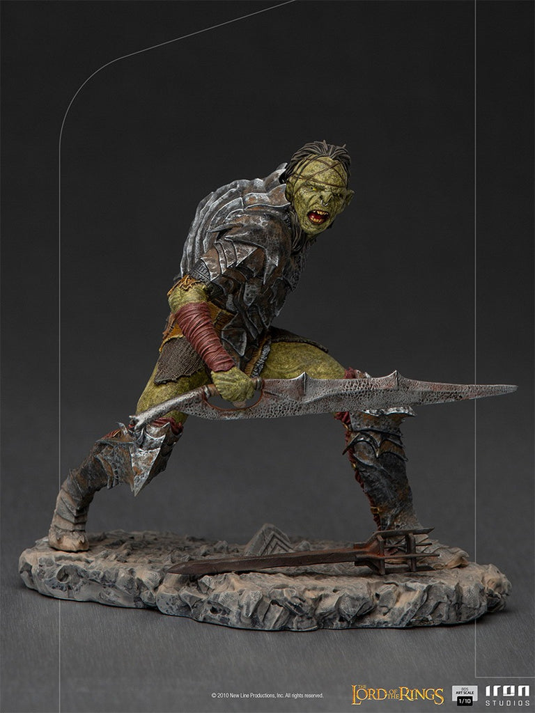 Estátua Swordsman Orc - Lord of the Rings - Art Scale 1/10 - Iron Studios