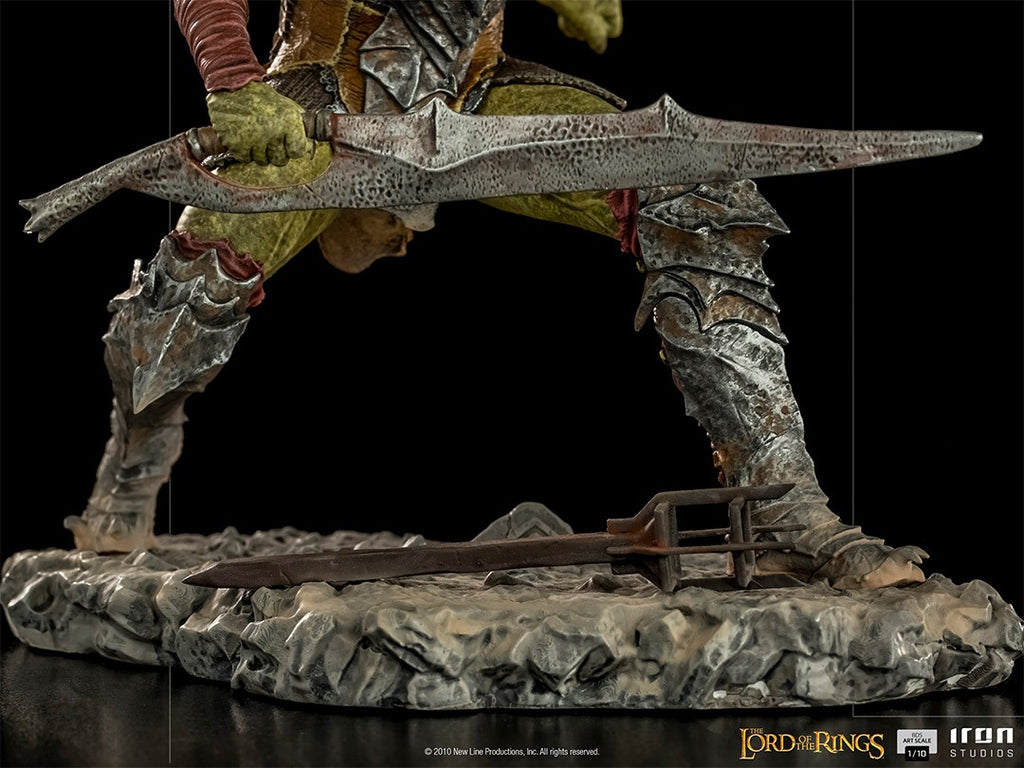 Estátua Swordsman Orc - Lord of the Rings - Art Scale 1/10 - Iron Studios