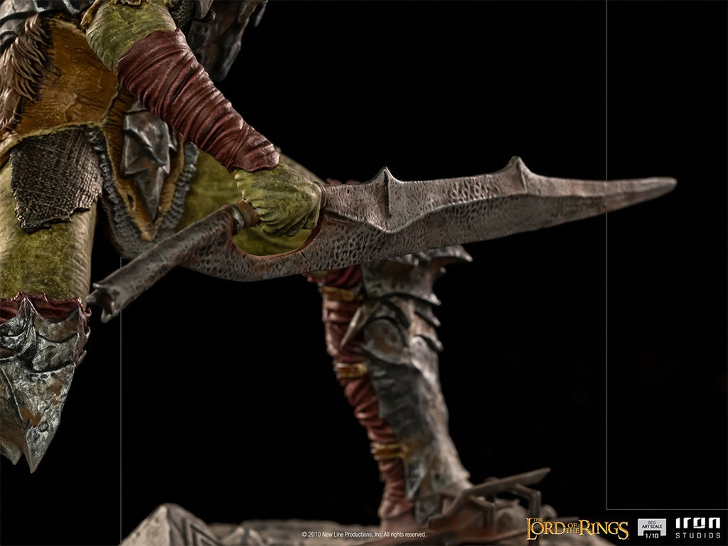 Estátua Swordsman Orc - Lord of the Rings - Art Scale 1/10 - Iron Studios