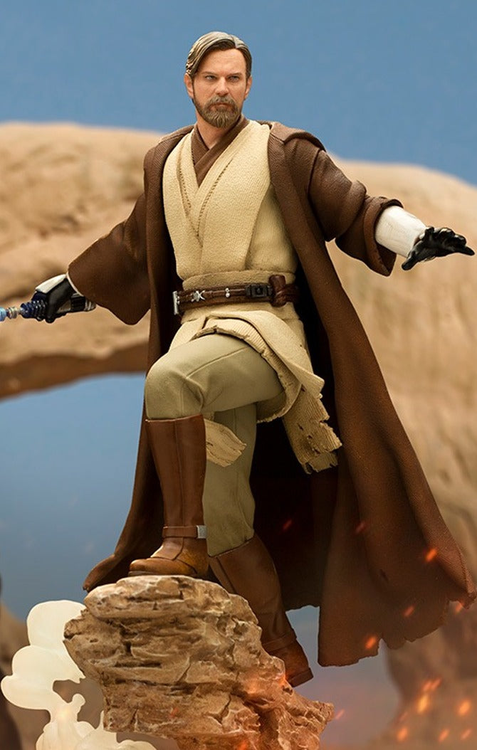 Estátua Obi-Wan Kenobi - Star Wars - BDS Art Scale 1/10 - Iron