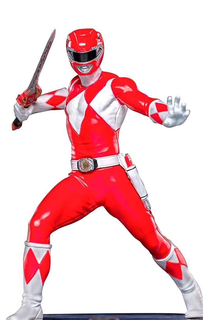 Estátua Red Ranger - Mighty Morphin Power Rangers - BDS Art Scale 1/10 - Iron Studios