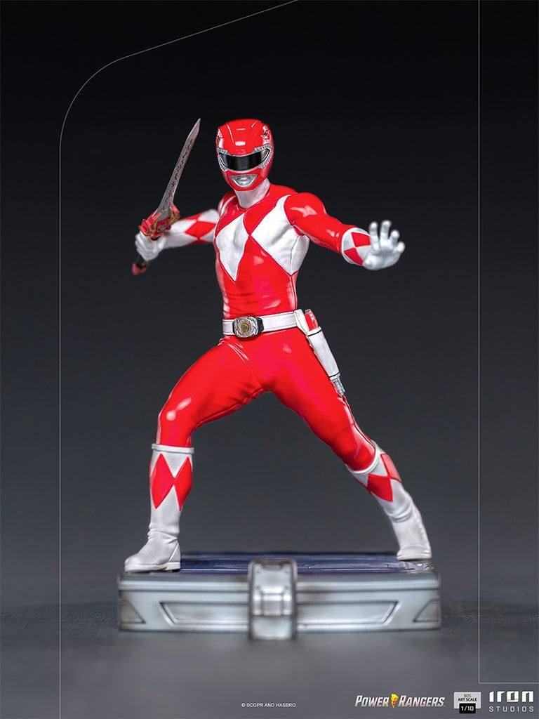 Estátua Red Ranger - Mighty Morphin Power Rangers - BDS Art Scale 1/10 - Iron Studios