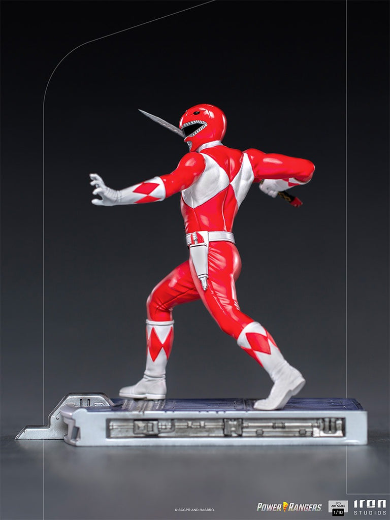 Estátua Red Ranger - Mighty Morphin Power Rangers - BDS Art Scale 1/10 - Iron Studios