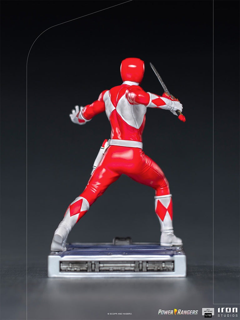 Estátua Red Ranger - Mighty Morphin Power Rangers - BDS Art Scale 1/10 - Iron Studios