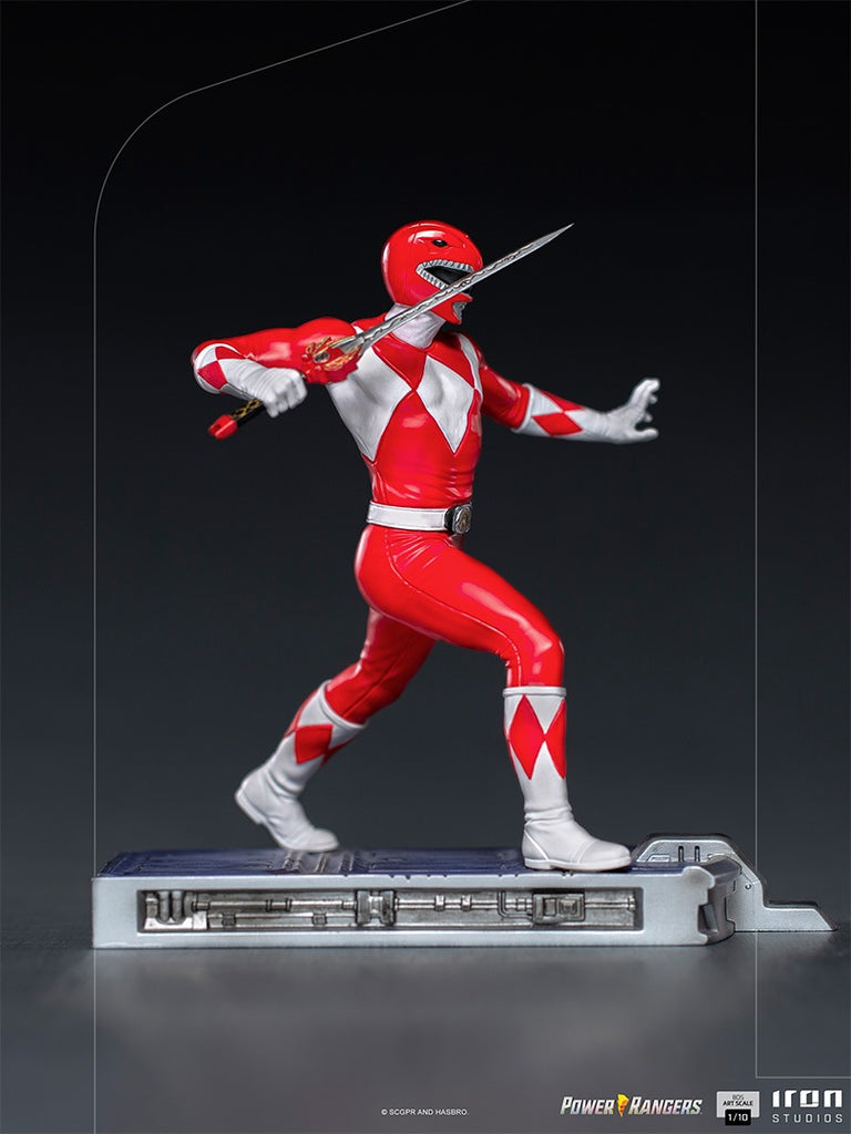 Estátua Red Ranger - Mighty Morphin Power Rangers - BDS Art Scale 1/10 - Iron Studios