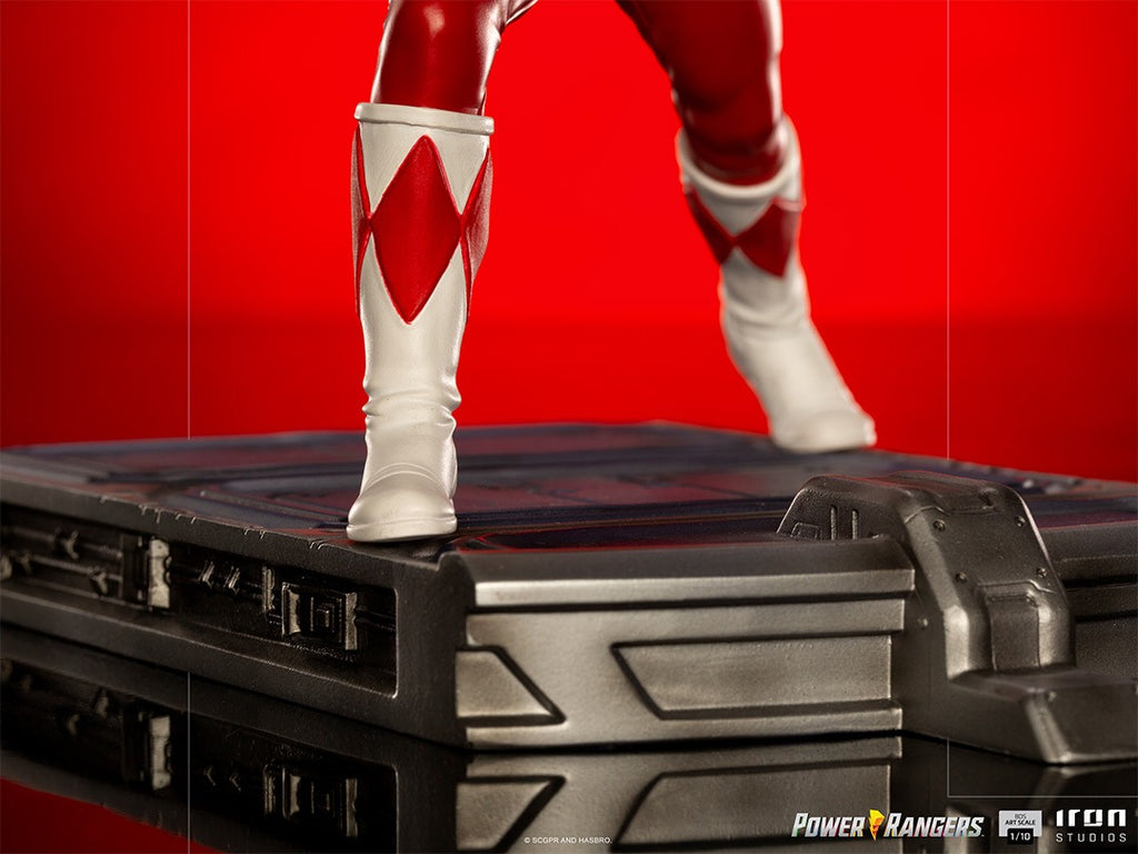 Estátua Red Ranger - Mighty Morphin Power Rangers - BDS Art Scale 1/10 - Iron Studios