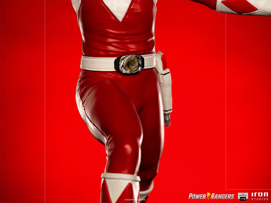 Estátua Red Ranger - Mighty Morphin Power Rangers - BDS Art Scale 1/10 - Iron Studios