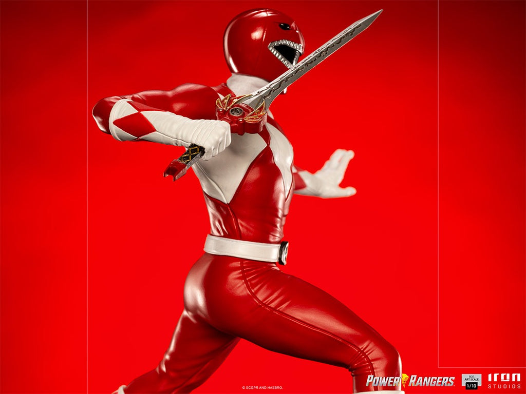 Estátua Red Ranger - Mighty Morphin Power Rangers - BDS Art Scale 1/10 - Iron Studios