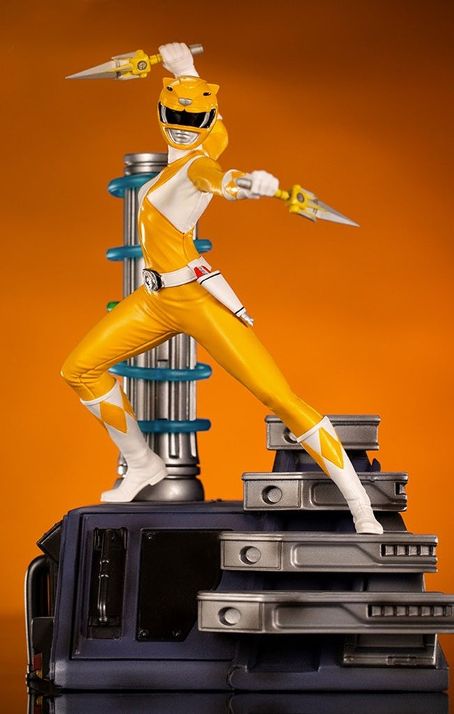 Estátua Yellow Ranger - Mighty Morphin Power Rangers - BDS Art Scale 1/10 - Iron Studios