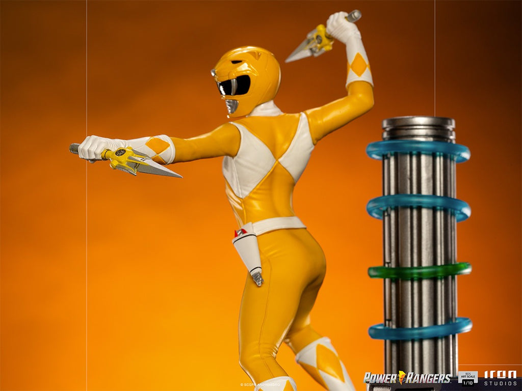Estátua Yellow Ranger - Mighty Morphin Power Rangers - BDS Art Scale 1/10 - Iron Studios