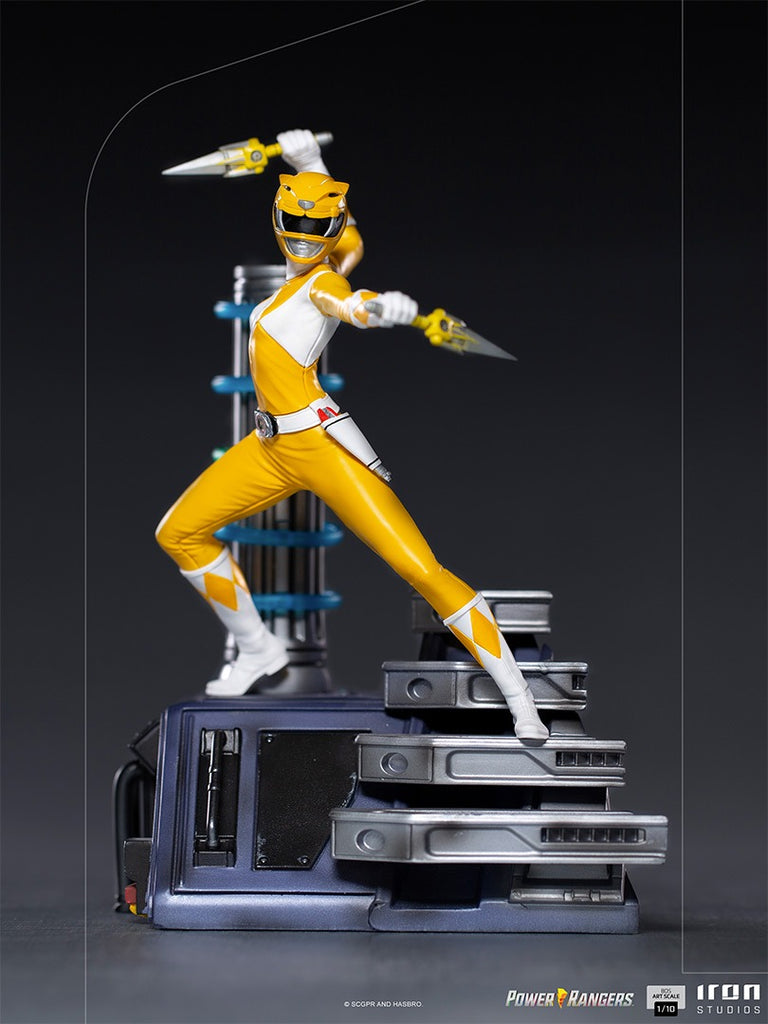 Estátua Yellow Ranger - Mighty Morphin Power Rangers - BDS Art Scale 1/10 - Iron Studios