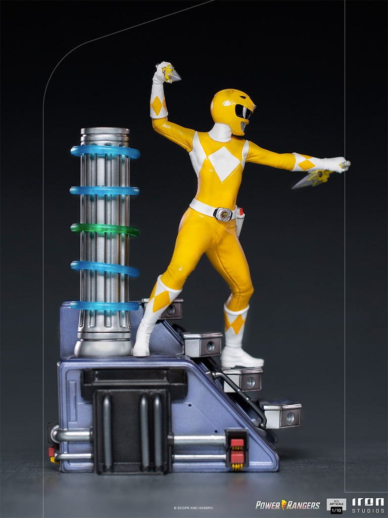 Estátua Yellow Ranger - Mighty Morphin Power Rangers - BDS Art Scale 1/10 - Iron Studios