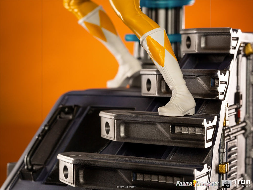 Estátua Yellow Ranger - Mighty Morphin Power Rangers - BDS Art Scale 1/10 - Iron Studios