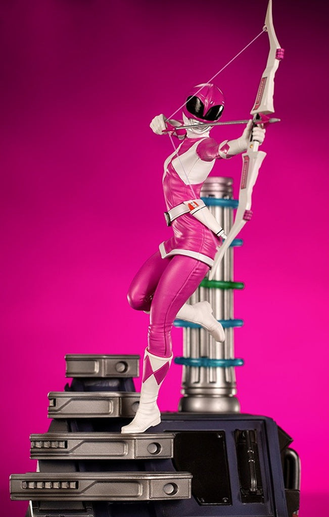 Estátua Pink Ranger - Mighty Morphin Power Rangers - BDS Art Scale 1/10 - Iron Studios