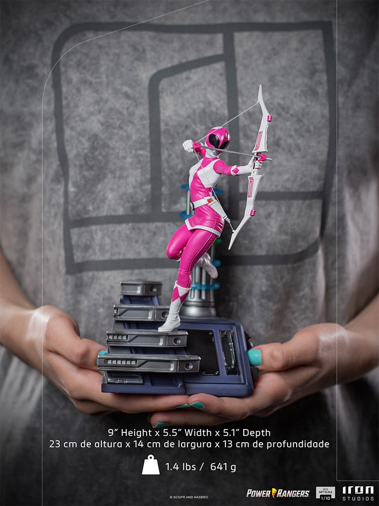 Estátua Pink Ranger - Mighty Morphin Power Rangers - BDS Art Scale 1/10 - Iron Studios