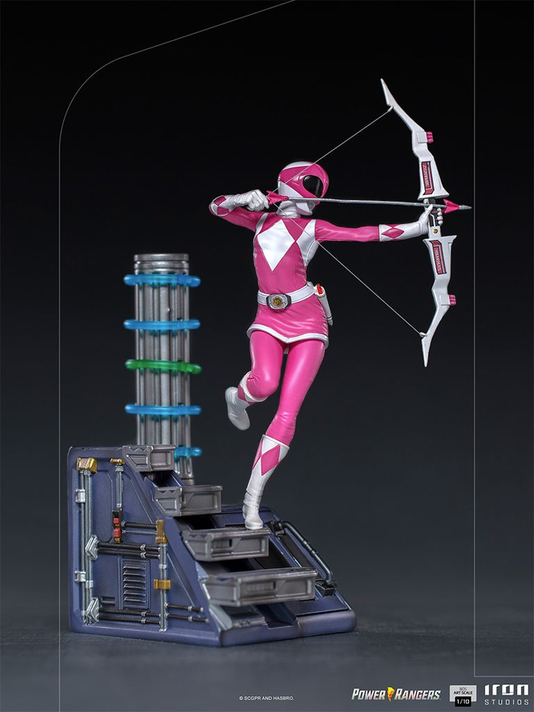 Estátua Pink Ranger - Mighty Morphin Power Rangers - BDS Art Scale 1/10 - Iron Studios