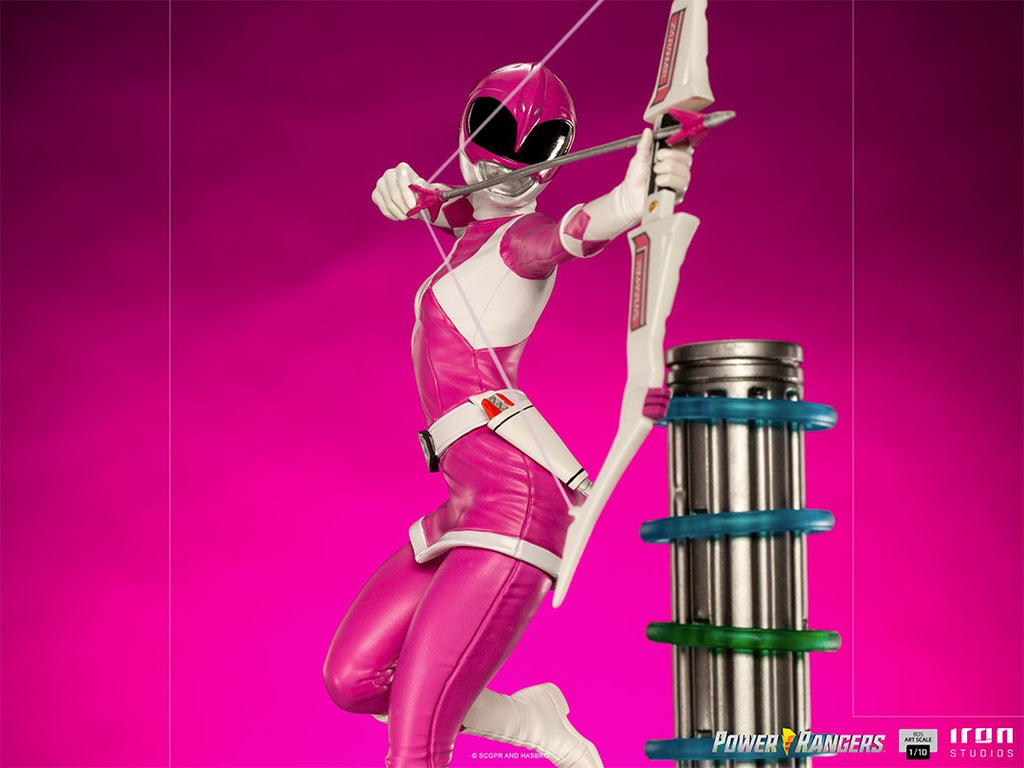 Estátua Pink Ranger - Mighty Morphin Power Rangers - BDS Art Scale 1/10 - Iron Studios