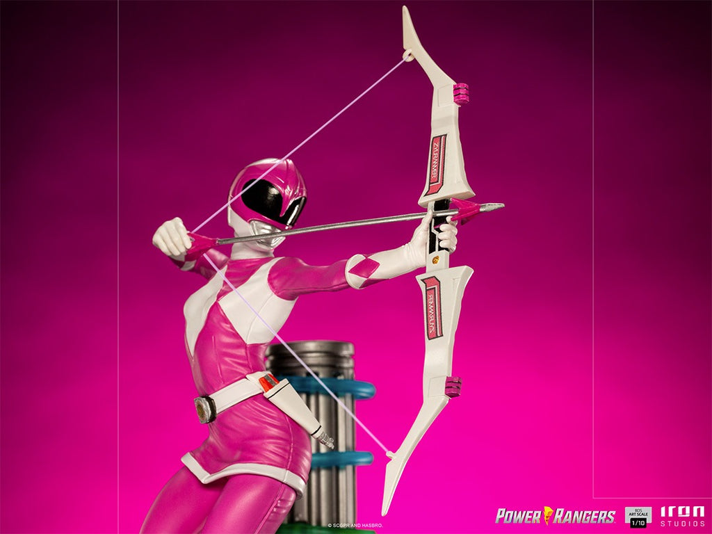 Estátua Pink Ranger - Mighty Morphin Power Rangers - BDS Art Scale 1/10 - Iron Studios