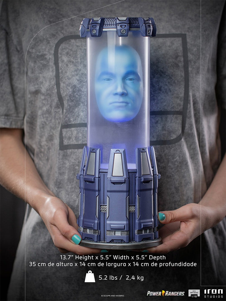 Estátua Zordon - Mighty Morphin Power Rangers - BDS Art Scale 1/10 - Iron Studios