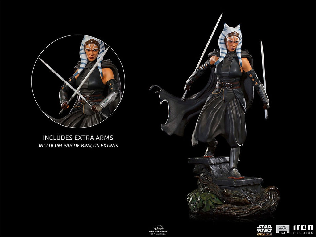 Estátua Ahsoka Tano - Star Wars - Legacy Replica 1/4 - Iron Studios